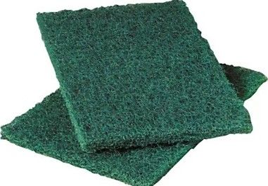 Esfrego fibra verde 15 x 20 cm Pack 10 Unidades
