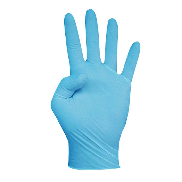 Luvas de Latex, azul, Com p Pequenas 