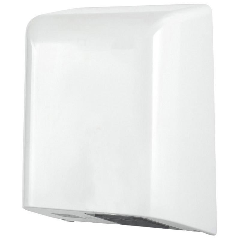 Secador de m�os em ABS BIGFLOW com sensor eletr�nico. Acabamento branco