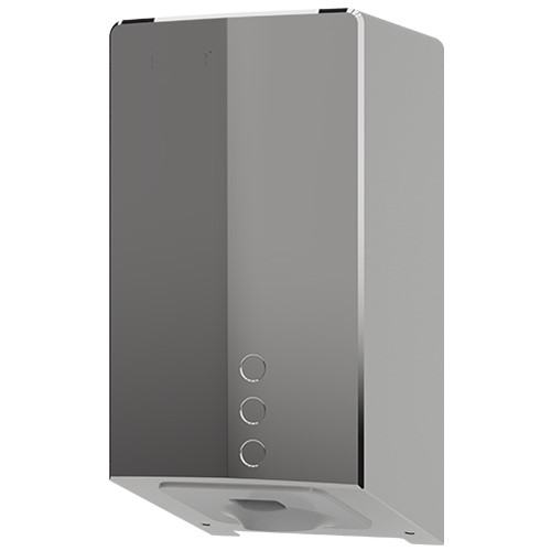 Secador de m�os FUGA EVO em a�o inoxid�vel com sensor eletr�nico. Acabamento brilhante