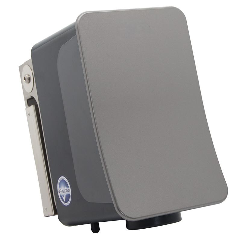 Secador autom�tico de p�s FUSION com secagem ultrarr�pida e silenciosa. ABS, cor de alum�nio