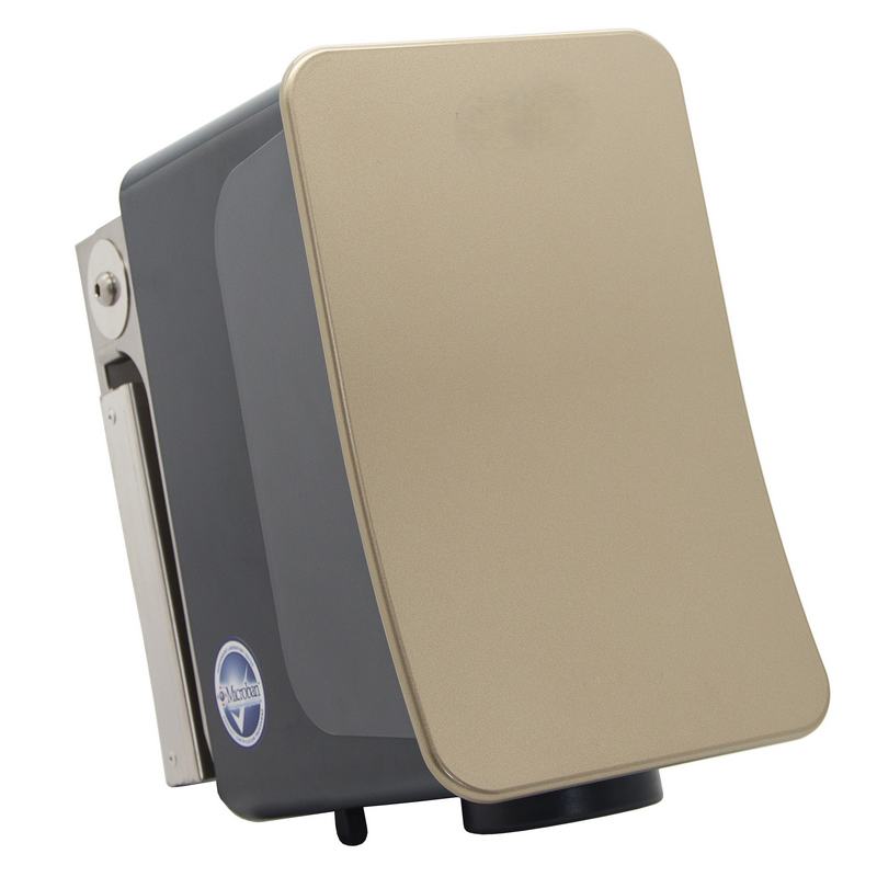 Secador autom�tico de p�s FUSION com secagem ultrarr�pida e silenciosa. ABS, cor champagne