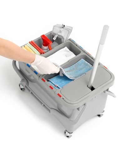 Estao de servio de limpeza Cinzento Roller LCM 28 Lt 