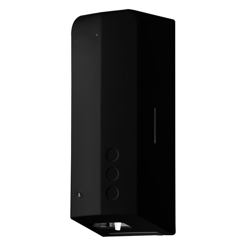 Distribuidor de sab�o l�quido AUTOM�TICO EVO 1000 ml. ABS preto