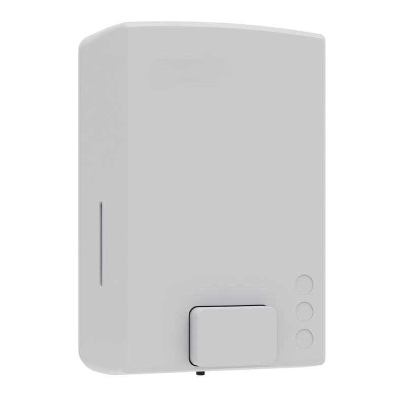 Doseador manual de sab�o l�quido CL�SSICO EVO 1000 ml. ABS branco