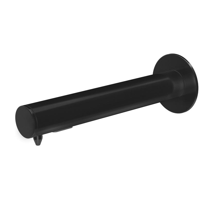 Dispensador de sabonete l�quido de parede com ativa��o por sensor  Acabamento preto