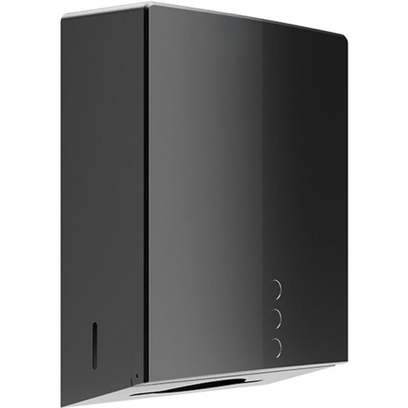 Dispensador de papel em a�o inoxid�vel EVO. metal