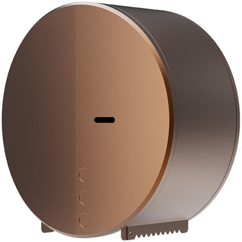 Dispensador de papel higi�nico a�o inoxid�vel bronze escovado Evo 