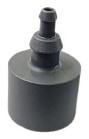 Conector Reto de Pl�stico de 1/4 Macho a mangueira 4X5 / 8X12