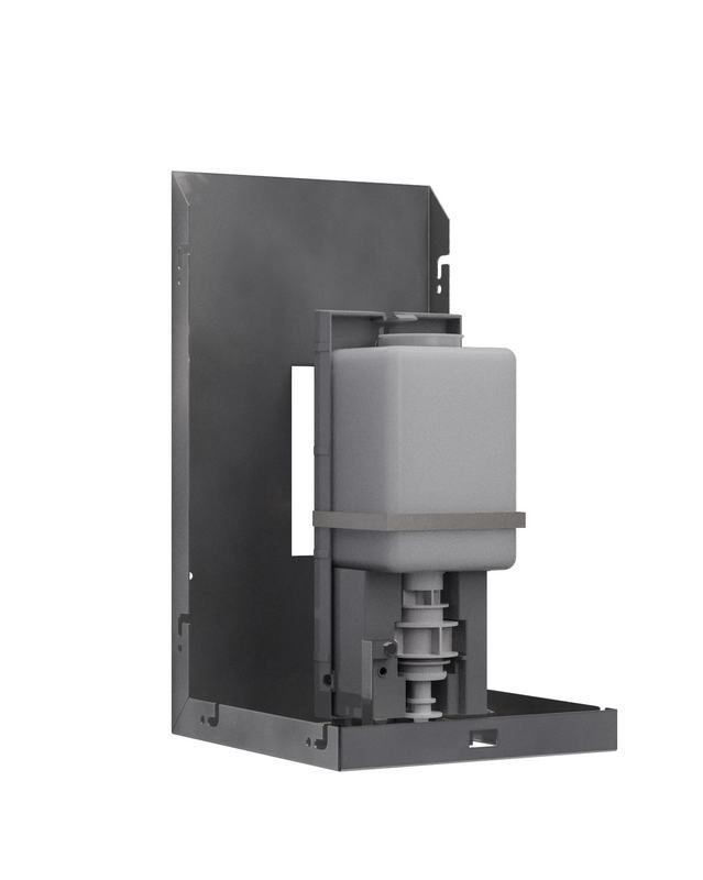 Artigo para o sistema multi-m�dulos MUMO equipado com dispensador de sab�o l�quido ativado por sensor de infravermelhos.