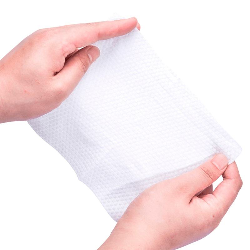 Toalha Spunlace Manicura Branco 20x30cm (100 Uds) 