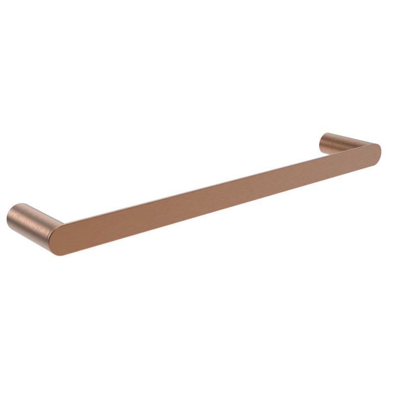 Toalheiro em a�o inoxid�vel AISI 304, 40 cm. Acabamento em bronze escovado PVD