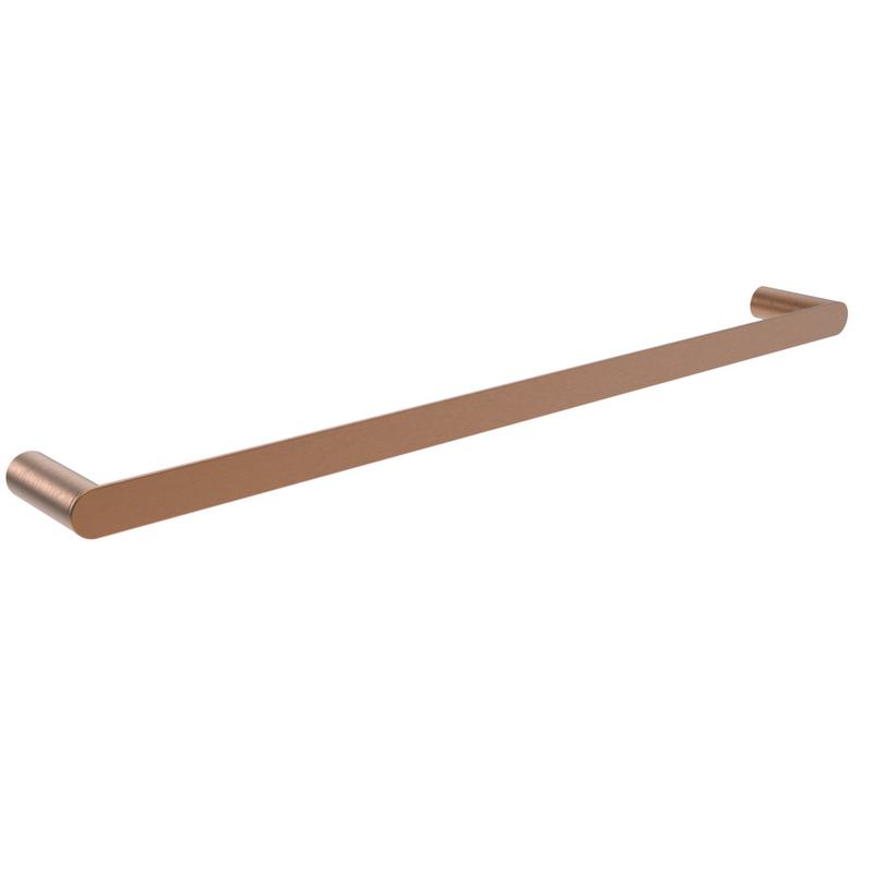 Toalheiro em a�o inoxid�vel AISI 304, 60 cm. Acabamento em bronze escovado PVD