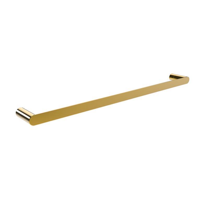 Toalheiro em a�o inoxid�vel AISI 304, 60 cm. Acabamento PVD dourado brilhante