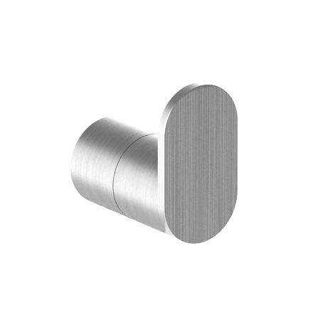 Cabide em a�o inoxid�vel AISI 304. Acabamento acetinado