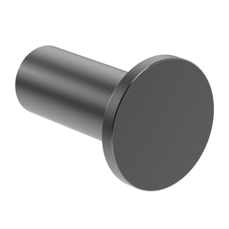 Cabide em a�o inoxid�vel AISI 304.L com acabamento em Gun metal