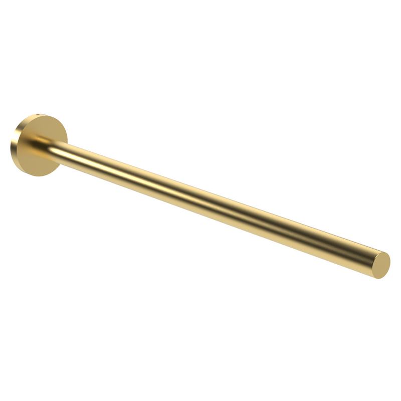 Toalheiro vertical em a�o inoxid�vel AISI 304. Acabamento em ouro escovado PVD