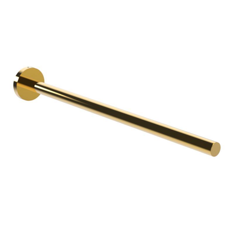 Toalheiro vertical em a�o inoxid�vel AISI 304. Acabamento PVD dourado brilhante
