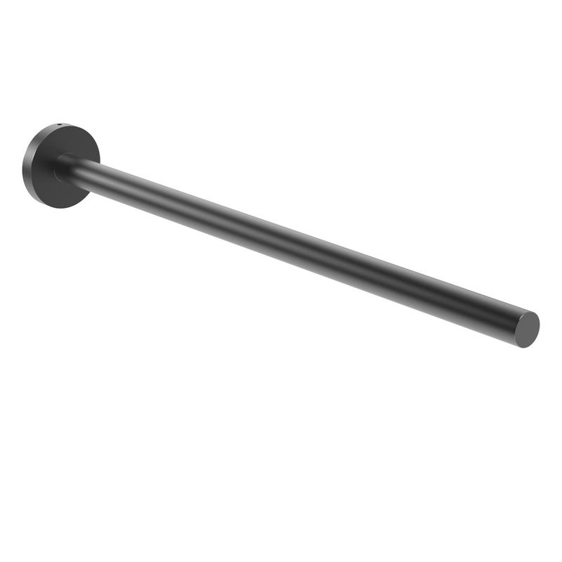 Toalheiro vertical em a�o inoxid�vel AISI 304. Acabamento PVD em Gun metal