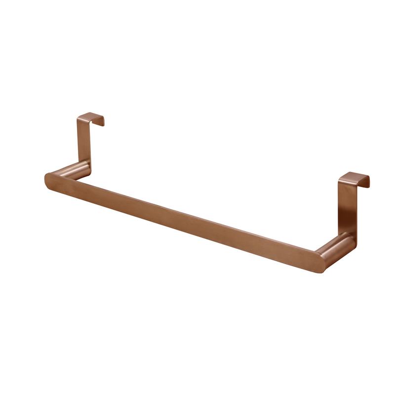 Toalheiro lateral para m�vel. A�o inoxid�vel AISI 304. Acabamento em bronze escovado PVD