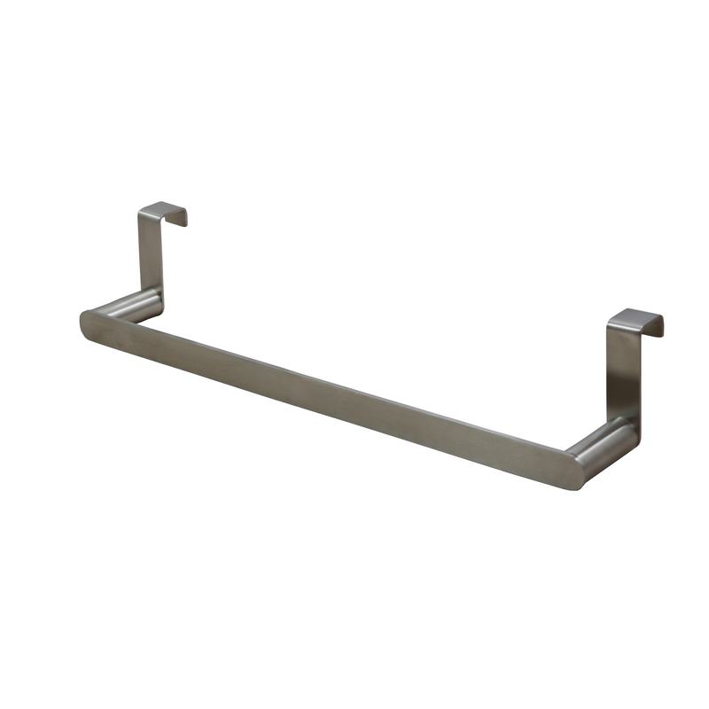 Toalheiro lateral para m�vel. A�o inoxid�vel AISI 304. Acabamento acetinado
