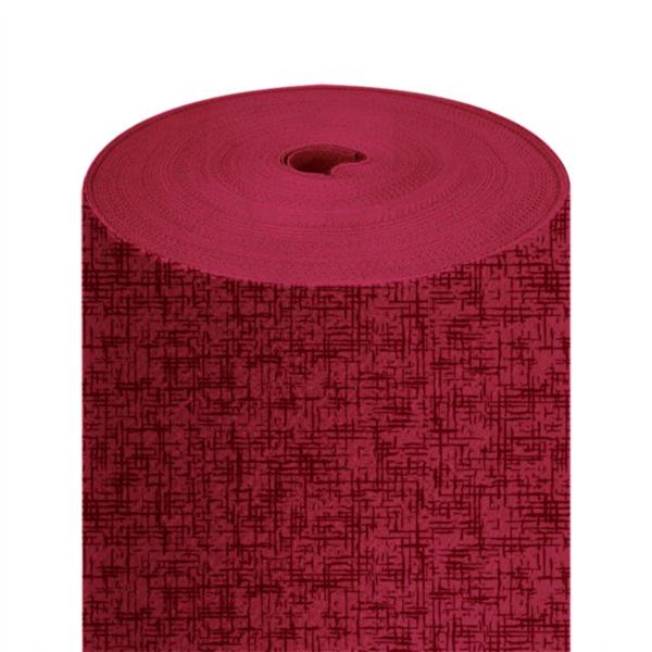 ROLO DE TOALHA DE MESA JAZZ 55 G/M2 1,20x50 M BORDEAUX AIRLAID (1 UNIDADE)