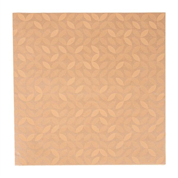 PAPEL ANTI-GORDURA BASKET PFAS FREE 'LEAF' 38 G/M2 31x31 CM NATURAL PERG.ANTI-GORDURA (1000 UNIDADES)