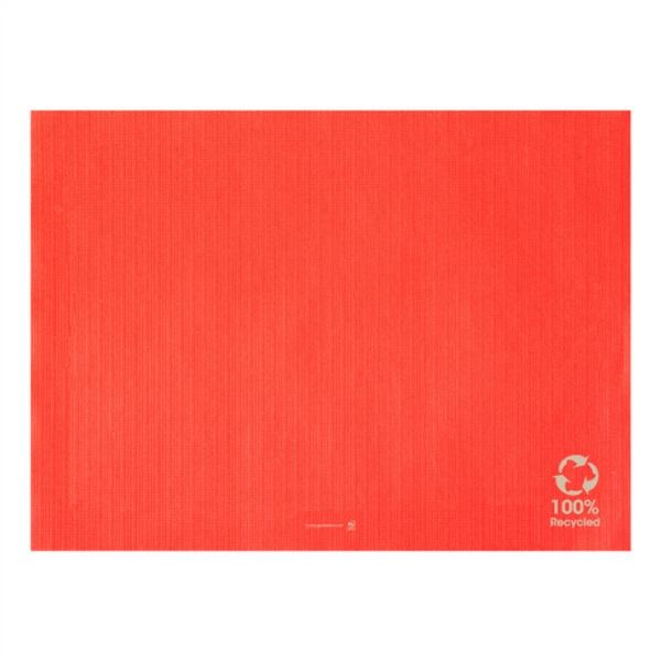 TOALHETES DE MESA FEEL GREEN 80 G/M2 31x43 CM ENCARNADO PAPEL RECICLADO (250 UNIDADES)