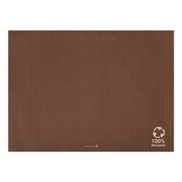 TOALHETES DE MESA FEEL GREEN 80 G/M2 31x43 CM CHOCOLATE PAPEL RECICLADO (250 UNIDADES)