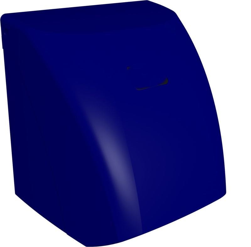 Secador de m�os Zephyr azul-escuro