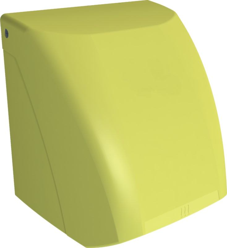 Secador de m�os Zephyr verde florescente 