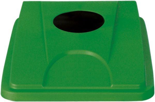 Tampa verde para contentor de 60/80 L