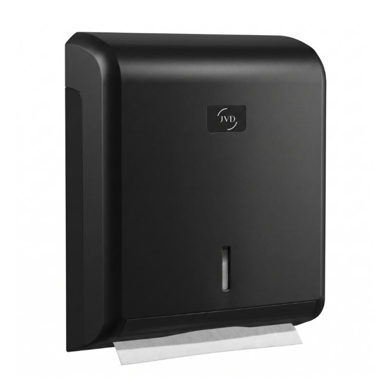 Dispensador de toalhas de papel Cleanline preto mate