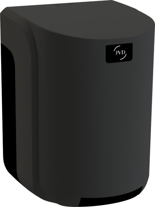 Dispensador Preto mate Cleanline Rolo Extra��o Central / Zeta  / Chamin� 