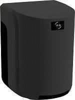 Dispensador Preto mate Cleanline Rolo Extra��o Central / Zeta  / Chamin� 