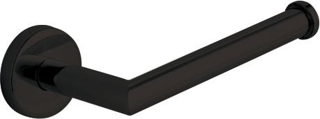 Porta rolos de papel higi�nico preto