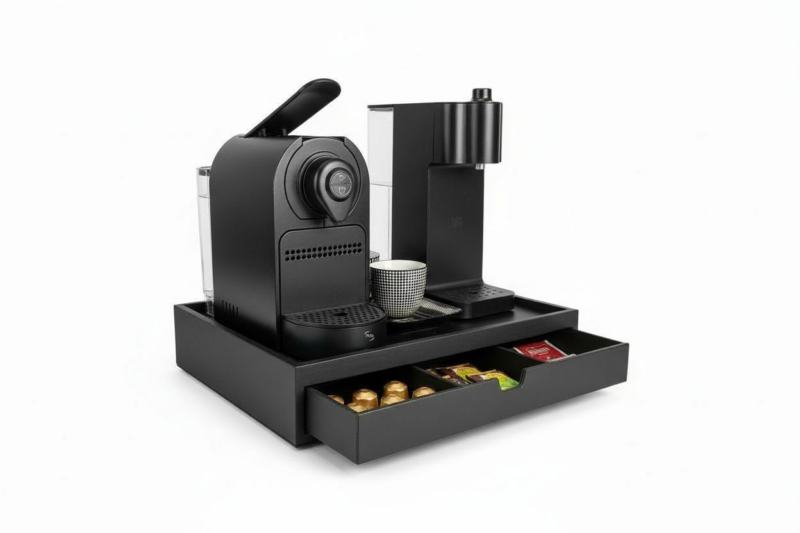 Bandeja /Tabuleiro grande com gaveta Charme