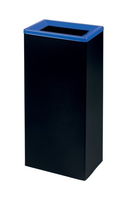 Tampa azul para contentor met�lico de 40 L