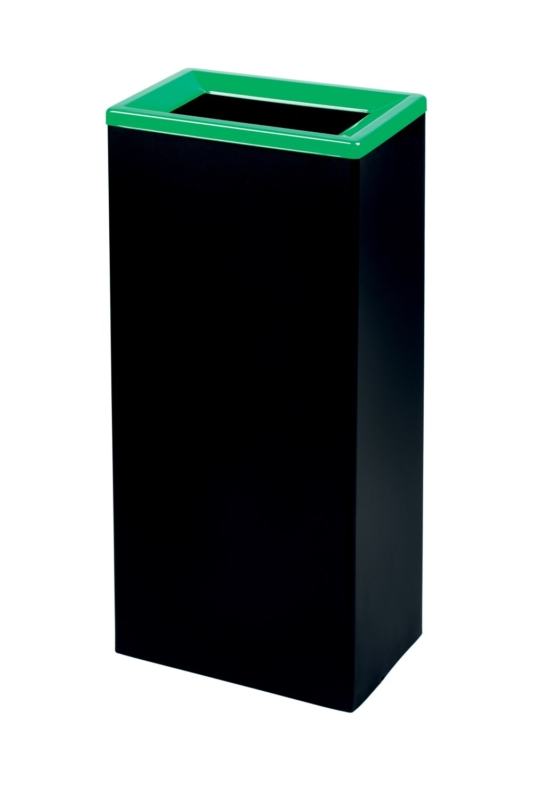 Tampa verde para contentor met�lico de 40 L
