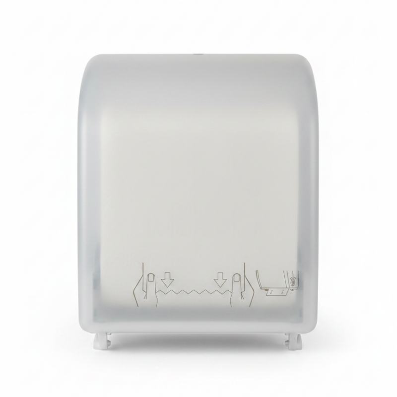 Dispensador de rolo de toalhas com corte autom�tico, branco