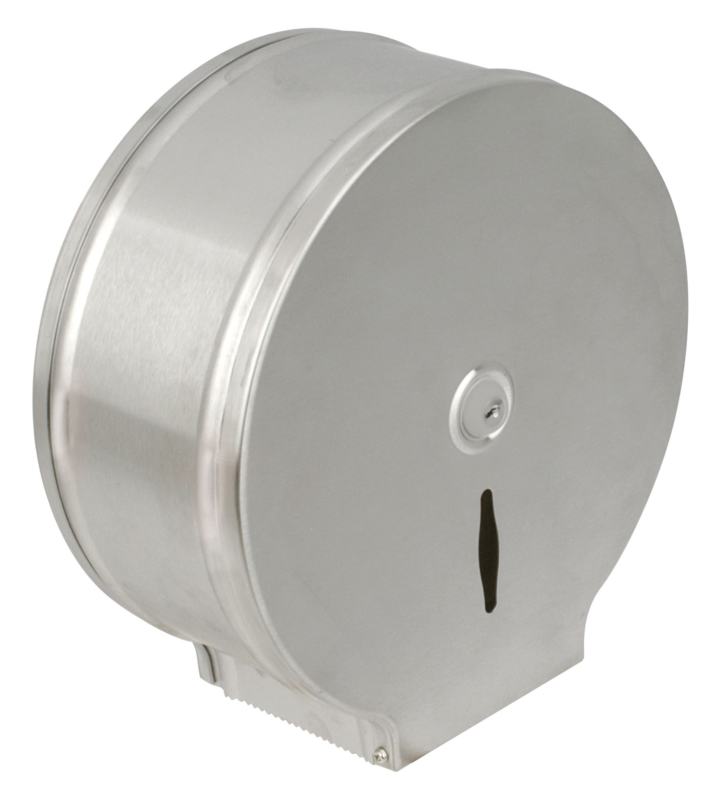 Dispensador de papel higi�nico JUMBO 400 em a�o inoxid�vel escovado