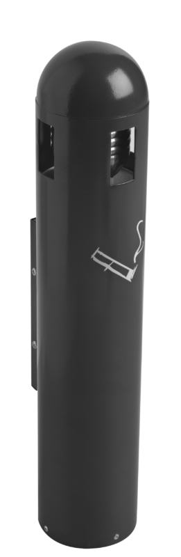 Cinzeiro tubular de parede 1,8 L antracite