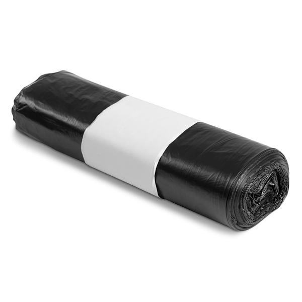 Saco pl�stico de lixo Preto Medida 850 X 1050X0.21 R 6 Unidades 100 lt 