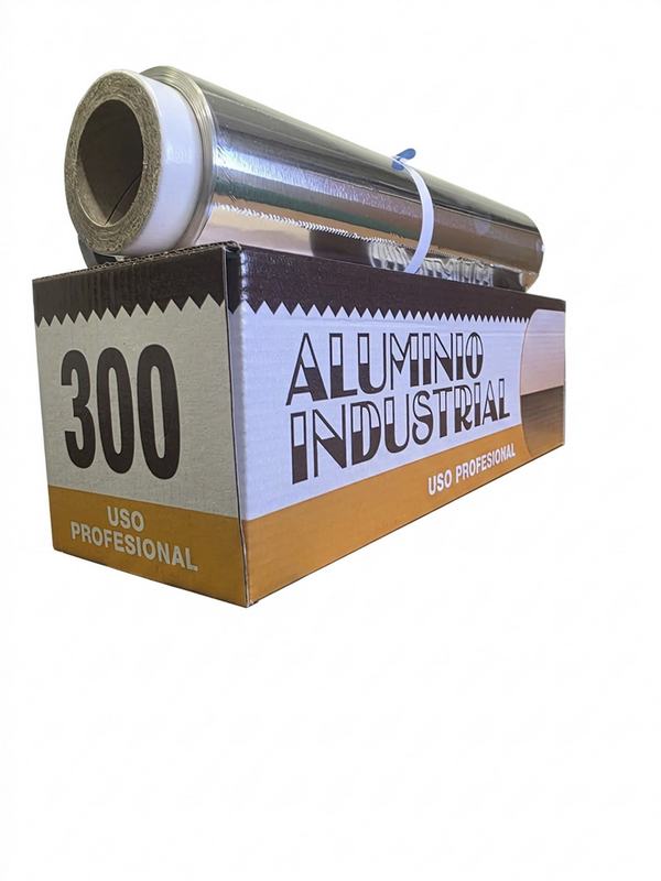 Rolo de  alum�nio 13 micras em dispensador 300 -1 Unidade 