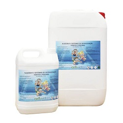 CELLALGA BTR - 5 LT Biocida para sistemas refrigerao, fontes e piscinas