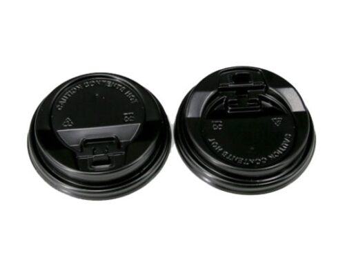 Tampa Preta Sip P Copo De Papel - 7OZ-200ml-0/62 mm Manga 50 Unidades