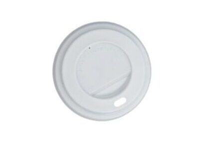 Tampa Branca PS P Copo De Papel - 7,5OZ-22Oml-0/62 mm Pack 50 Unidades