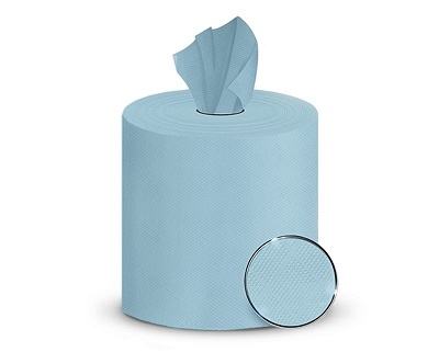 Rolo de Papel Chamin� /Espiral/Zeta/  2F S379, Azul 125 Metros Embalagem 6 Rolos