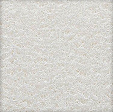 Tapete de entrada Branco em PVC - Tipo esparguete: Metro Linear 