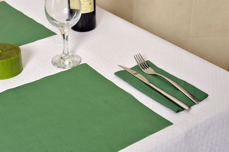 Toalhete Papel  40Gr 30x40 Cm Verde 500 Unidades